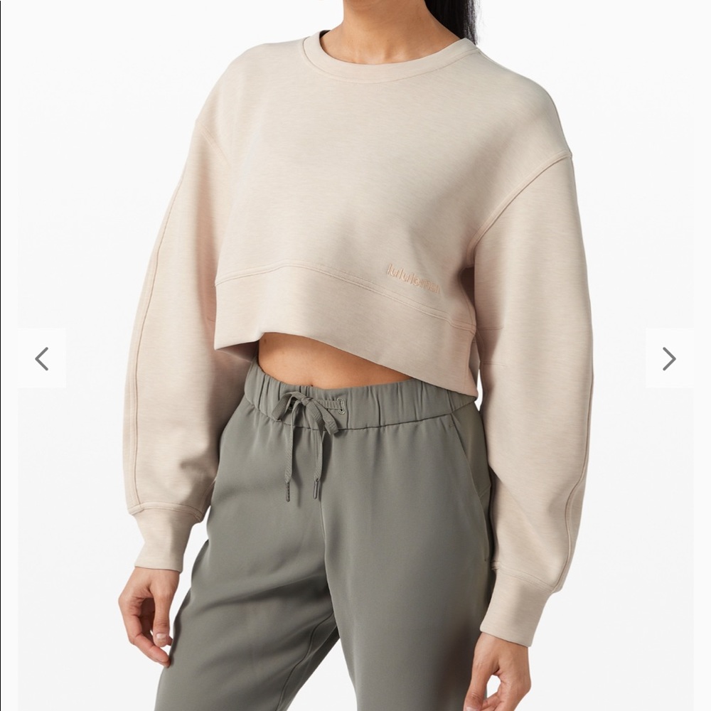 EUC Soft Ambitions Crop Crew Heathered Beechwood